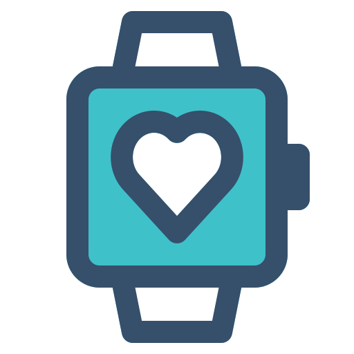 Heart, love, smart, smart watch, watch icon